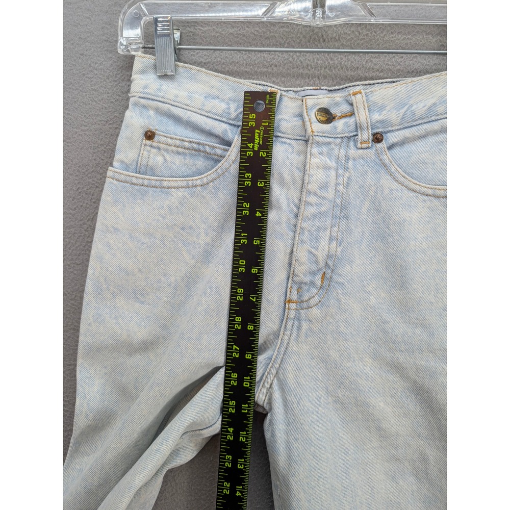 Vintage Palmettos High Waist Mom Jeans Light Wash Denim Size 5 Women's Cotton - Picture 10 of 14